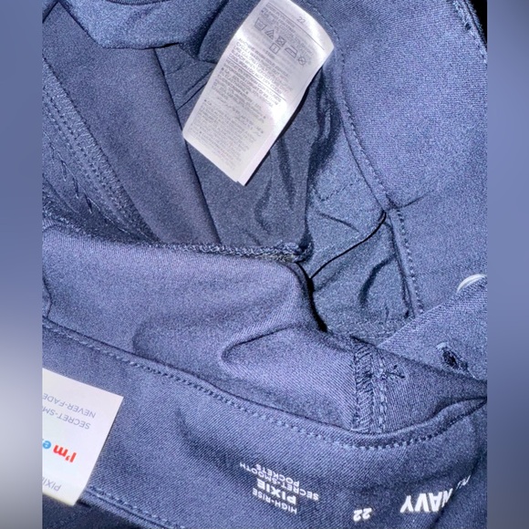 Old Navy High Rise Pixie Straight Ankle Pants NAVY Blue Womens Size 22 NWT - Picture 5 of 5